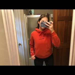 ORANGE CHAMPION SWEATSHIRT
